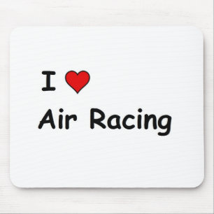I Love Air Racing Mouse Mat