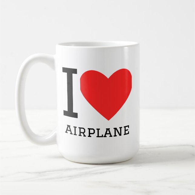 I love airport  coffee mug (Left)