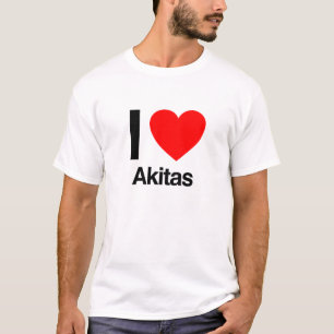 i love akitas T-Shirt