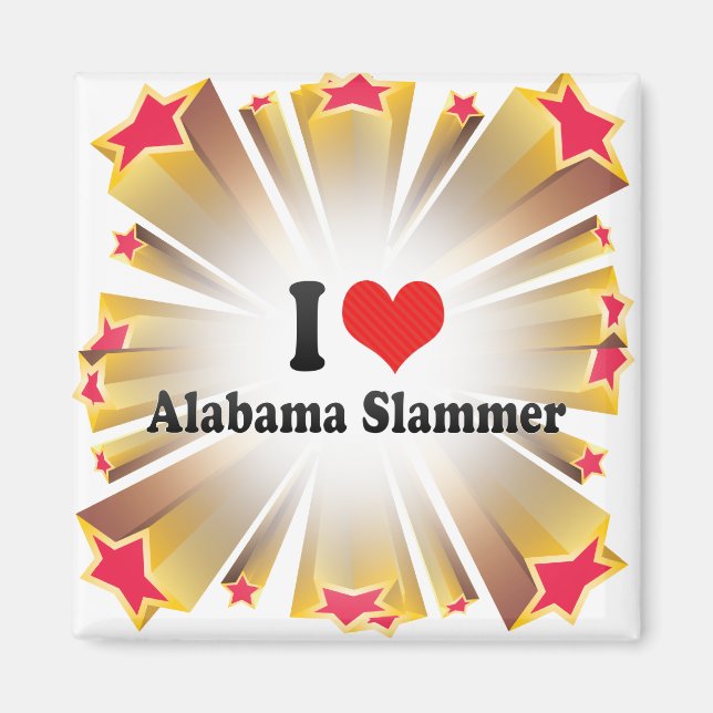 I Love Alabama Slammer Magnet (Front)