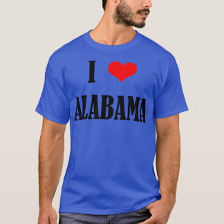 I Love Alabama TShirt 4