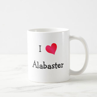I Love Alabaster Coffee Mug
