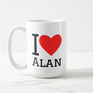 I love Alan Coffee Mug