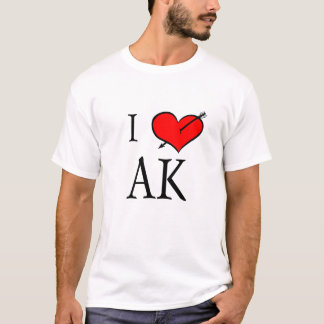 I Love Alaska T-Shirt