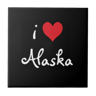 I Love Alaska Tile