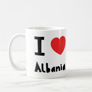 I love Albania Coffee Mug