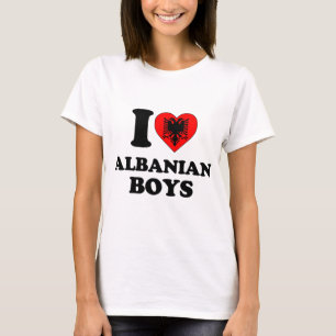 I love Albanian Boys T-Shirt