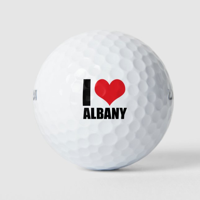 I love Albany Golf Balls (Front)