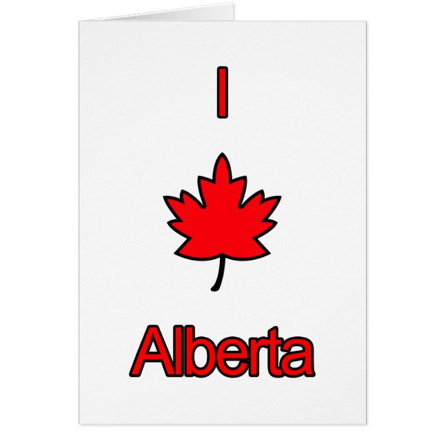 I Love Alberta (Front)