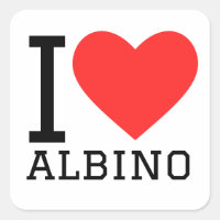 I love albino