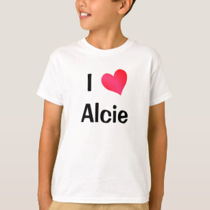 I Love Alcie T-Shirt