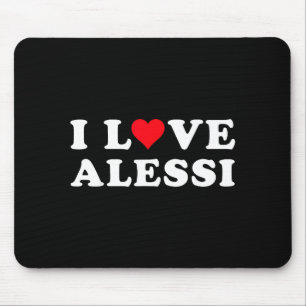 I Love Alessi Matching Girlfriend &amp; Boyfriend  Mouse Mat