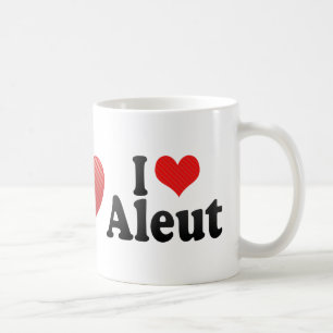 I Love Aleut Coffee Mug