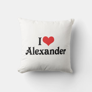 I Love Alexander Cushion