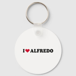 I LOVE ALFREDO KEY RING