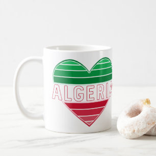 I Love Algeria, Algerian Heart Coffee Mug