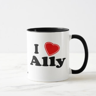 I Love Ally Mug