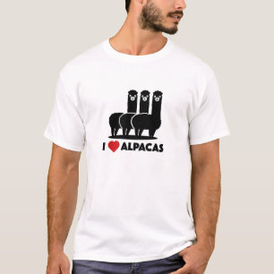 I Love Alpacas T-Shirt