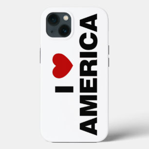 I Love America iPhone 13 Case