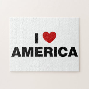 I Love America Jigsaw Puzzle