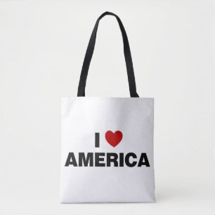 I Love America Tote Bag