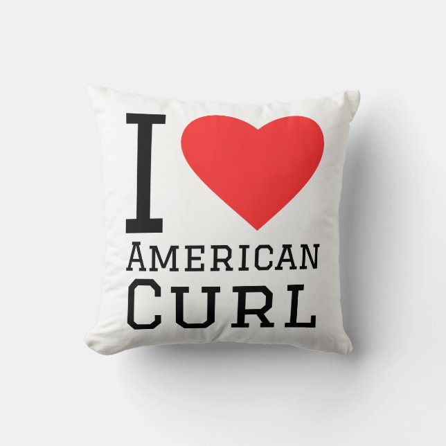 I love American curl  Cushion (Front)