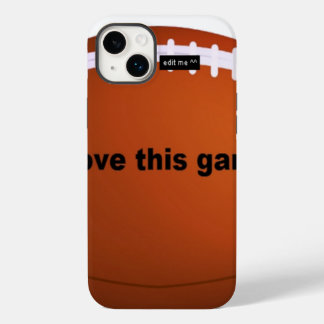 I love American footballs.png Case-Mate iPhone 14 Plus Case