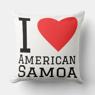 I love American Samoa Cushion