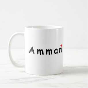 I love Amman Coffee Mug