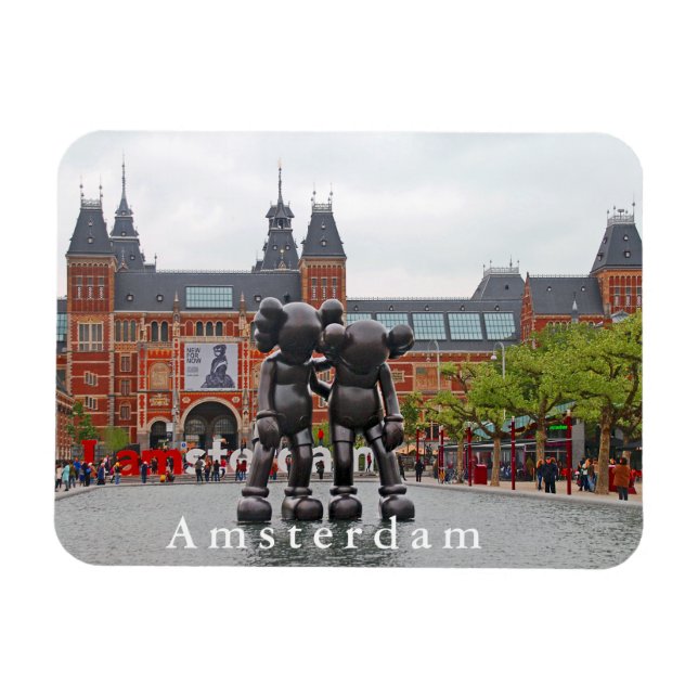 I love Amsterdam. Magnet (Horizontal)