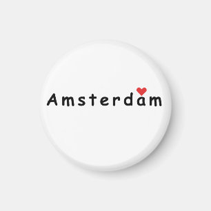 I love Amsterdam Magnet