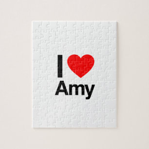 i love amy jigsaw puzzle