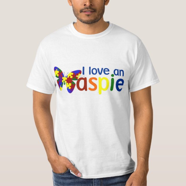 I love an Aspie T-Shirt (Front)