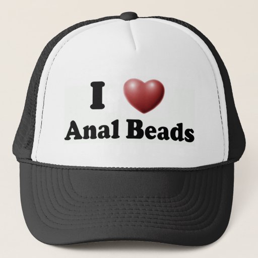 Image of I Love Anal Beads Trucker Hat