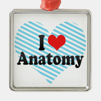 I Love Anatomy Metal Tree Decoration