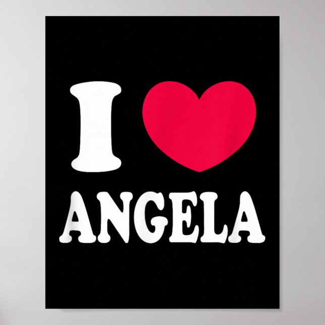 I Love Angela  Poster (Front)