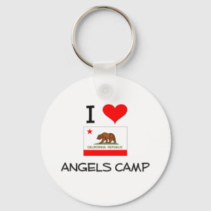 I Love ANGELS CAMP California Key Ring