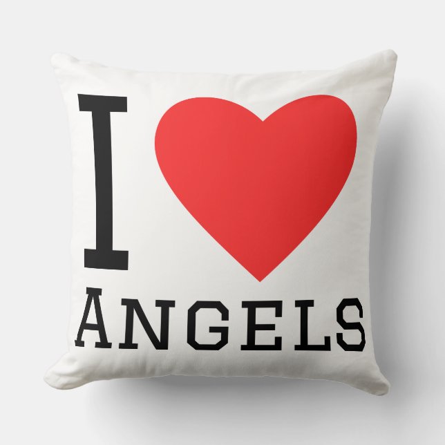 I love angels cushion (Front)