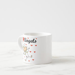 I Love Angels T-shirts and Gifts Espresso Cup