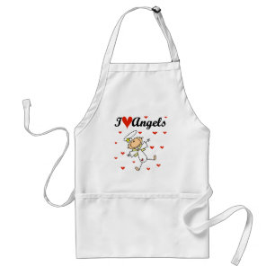I Love Angels T-shirts and Gifts Standard Apron