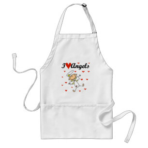 I Love Angels T-shirts and Gifts Standard Apron