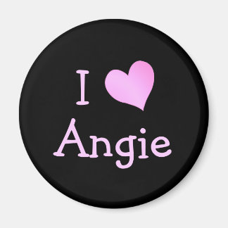 I Love Angie Magnet