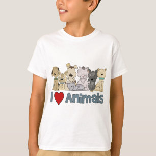 I Love Animals T-Shirt