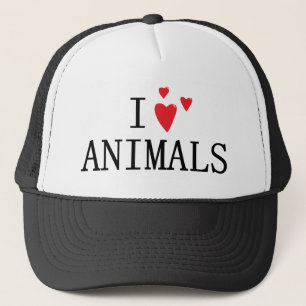 I love Animals Trucker Hat