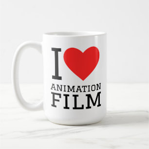 I love animation film coffee mug