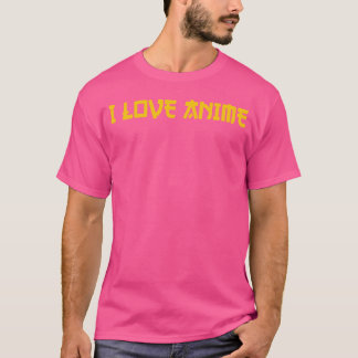 I Love Anime retro T-Shirt