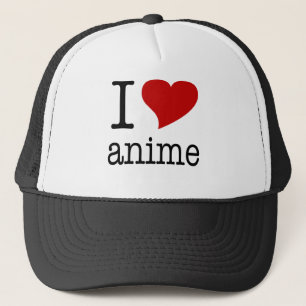 I Love Anime Trucker Hat