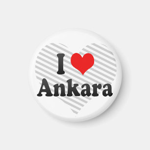 I Love Ankara, Turkey. Seviyorum Ankara, Turkey Magnet