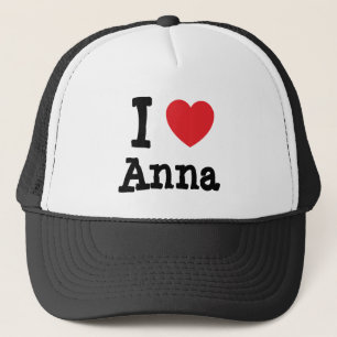 I love Anna heart T-Shirt Trucker Hat