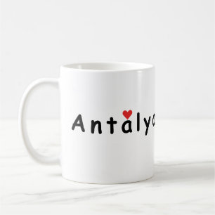 I love Antalya Coffee Mug